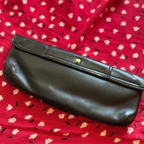 Navyboot Black Leather Clutch - Picture 2 of 3